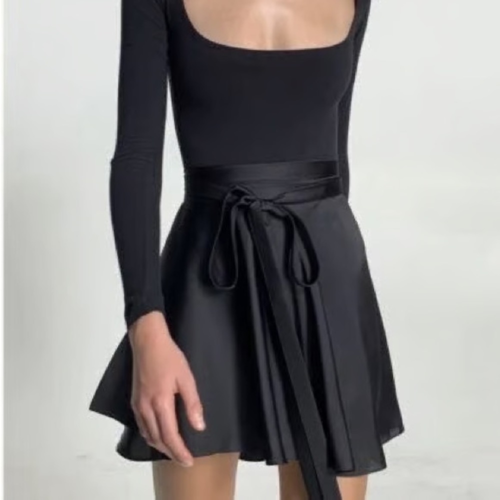 Orseund Iris BALLERINA WRAP SKIRT BLACK - XS